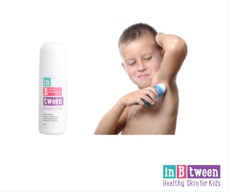 At what age should kids start to use deodorant?