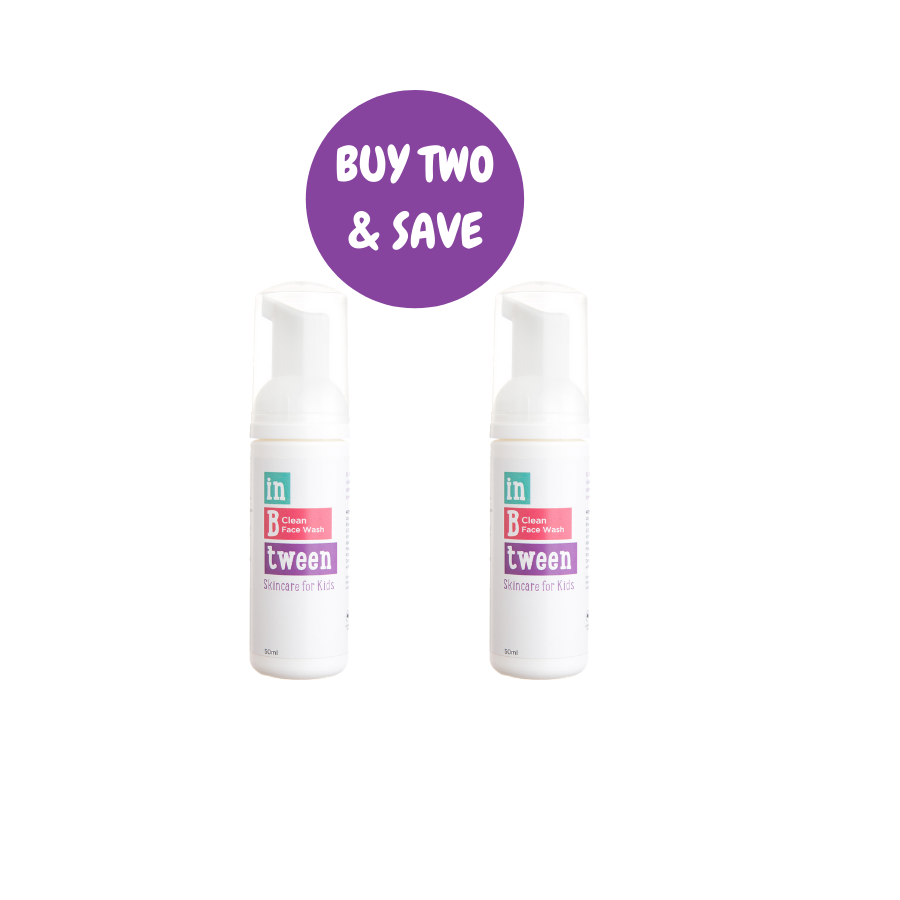 B Clean Face Wash 50ml (Twin Pack)