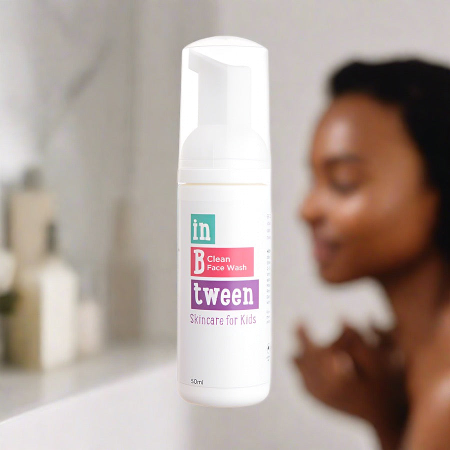 In B Tween Skincare, B Clean Face Wash for kids, tweens and teens