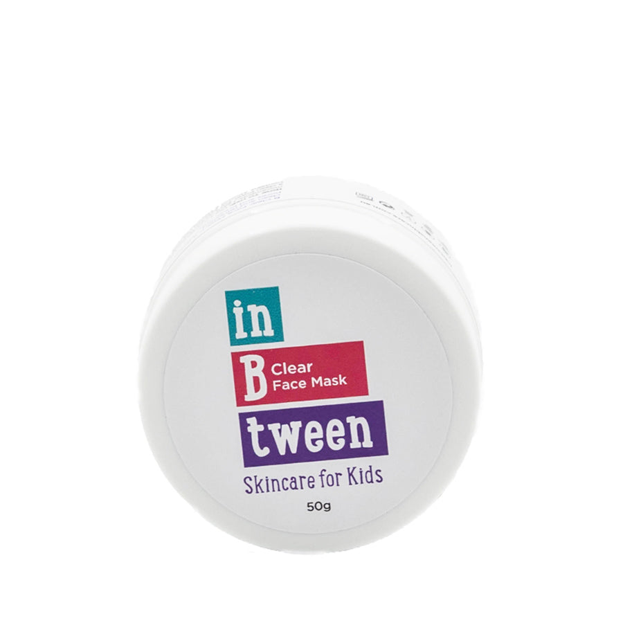 B Clear purifying mask for kids, tweens and teens